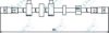 APEC braking HOS4104 Brake Hose
